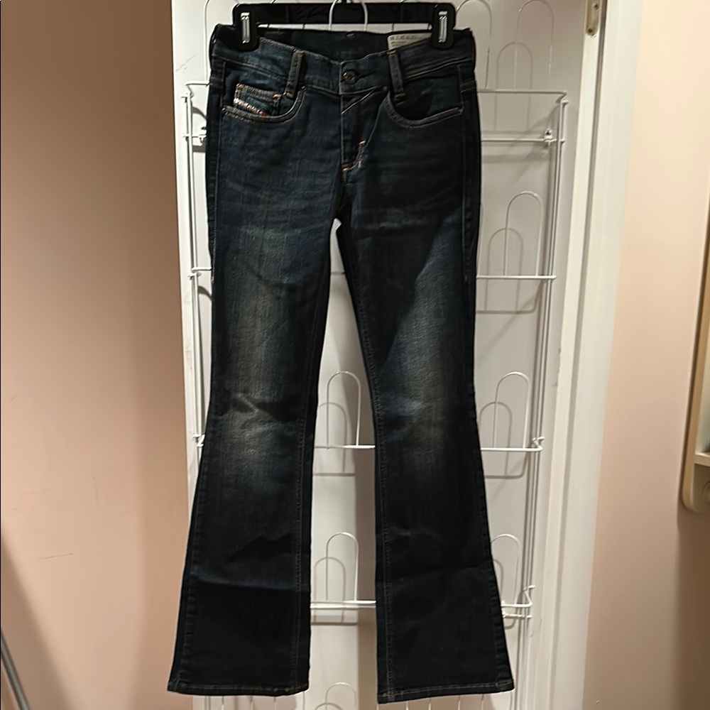 Diesel Blue Boot Cut Jeans with Classic Style